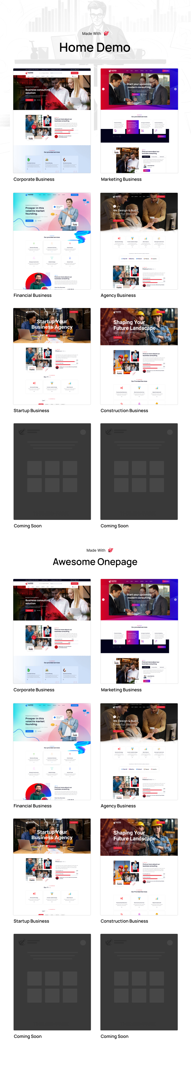 Bizper – Flask Consulting Business Template - 3